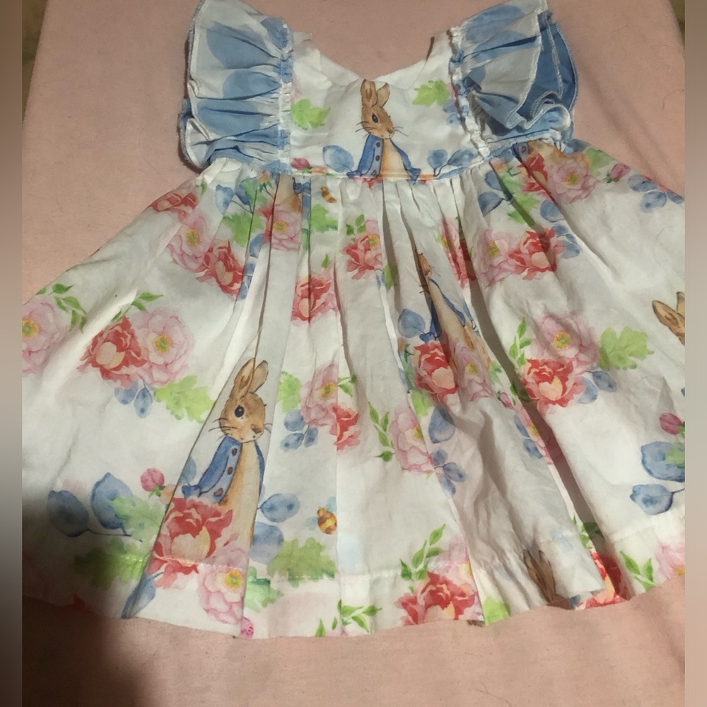 The Pink Crocodile Handmade Easter Dress